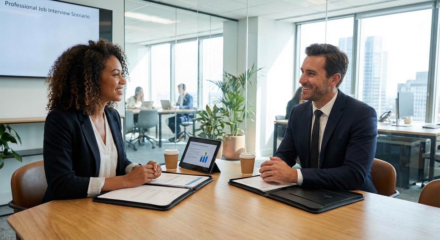 Professional Job Interview Scenario