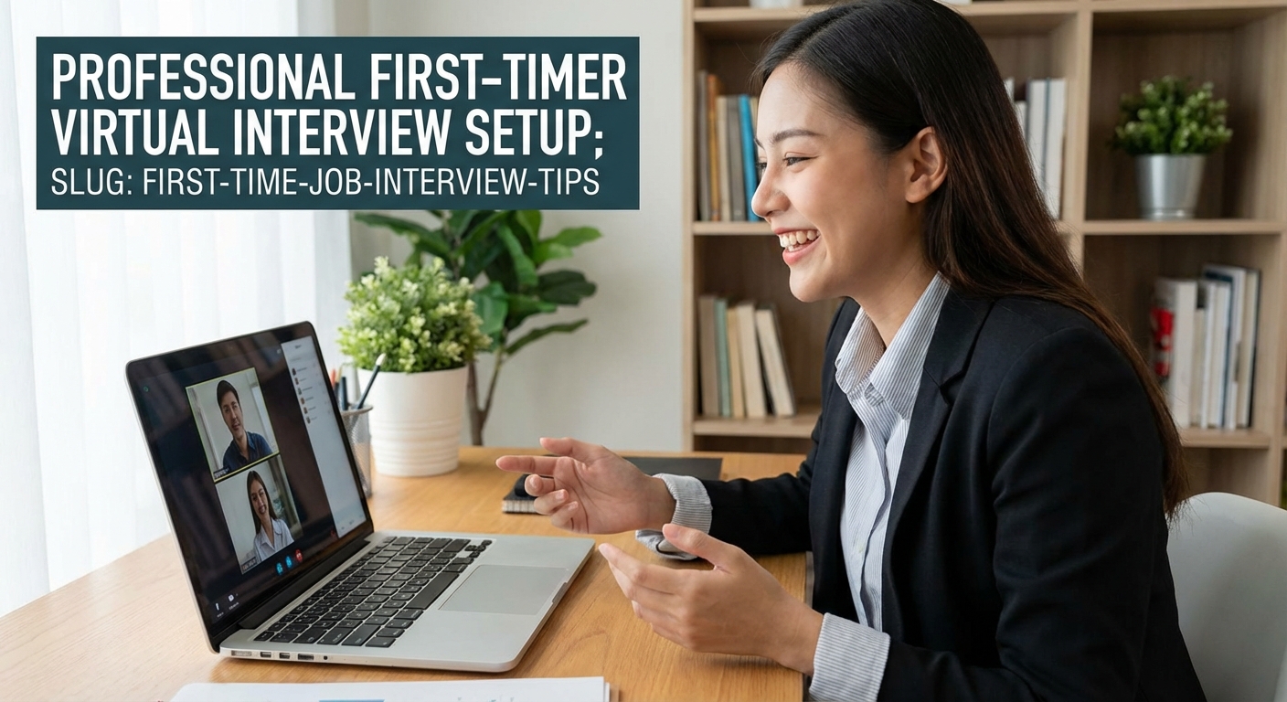 Professional First-Timer Virtual Interview Setup