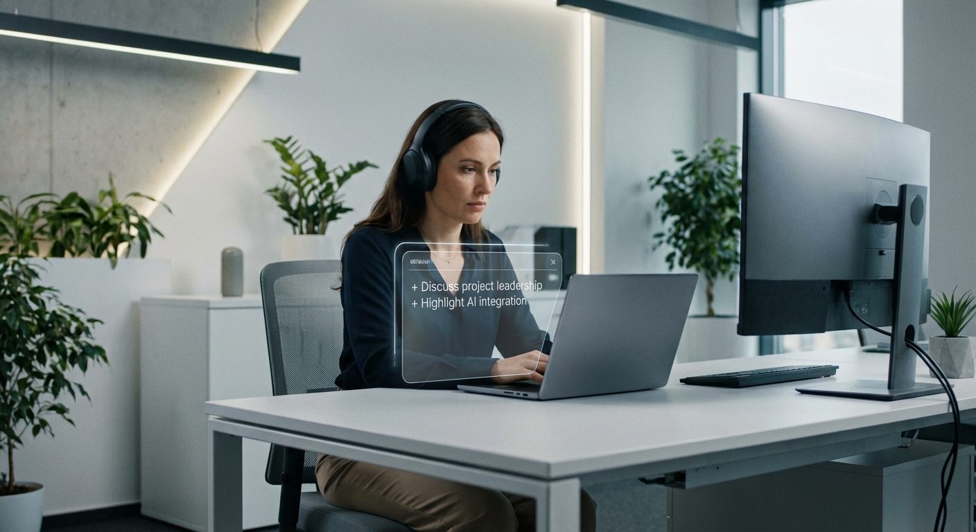 Real-time AI Interview Copilot Interface